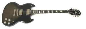 Epiphone SG Modern Figured Trans Black