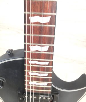 ESP LTD EC-256 black satin con custodia rigida