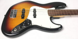 Fender Jazz Fretless Sunburst Mexico seriale MX11090225