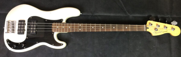 Fender Precision Black Top White Chrome Pearl