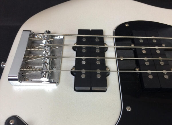 Fender Precision Black Top White Chrome Pearl
