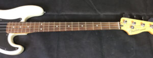 Fender Precision Black Top White Chrome Pearl