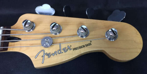 Fender Precision Black Top White Chrome Pearl