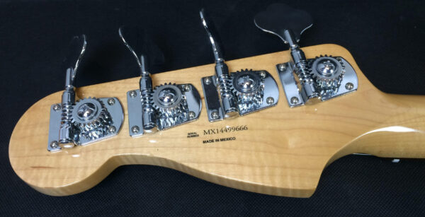 Fender Precision Black Top White Chrome Pearl