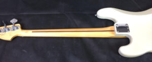Fender Precision Black Top White Chrome Pearl