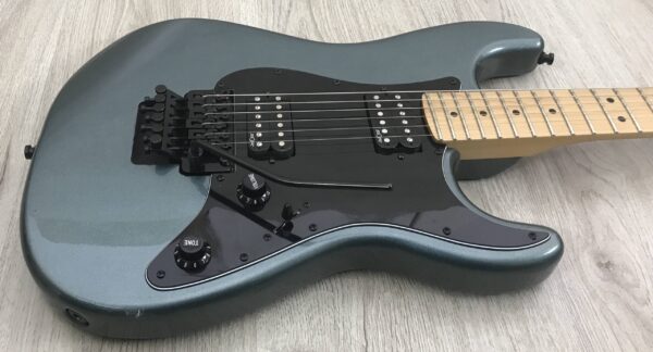 Fender Squier Contemporary Stratocaster HH FR Gunmetal Metallic