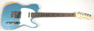 Fender Squier HSS Lake Placid Blue Korea serial KV 98010655 