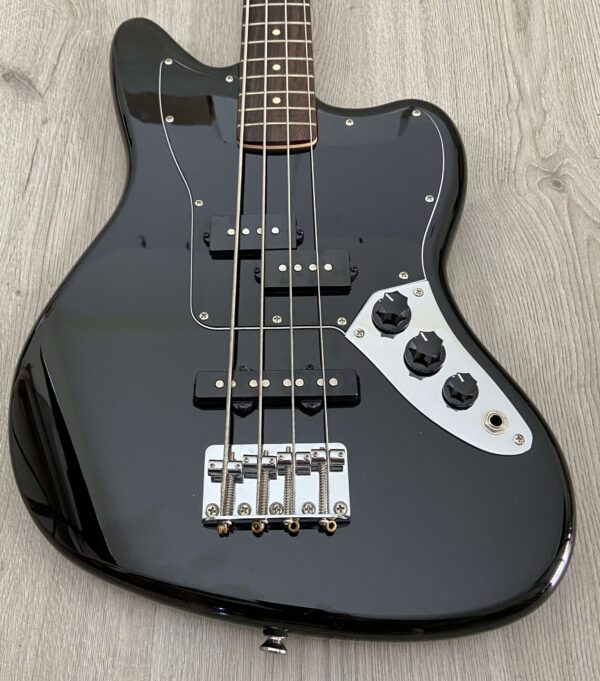 Fender Squier Vintage Modified Jaguar Bass Special SS IL Black