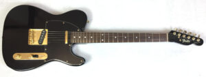 Fender Telecaster Black & Gold 84-87 Vintage Made in Japan