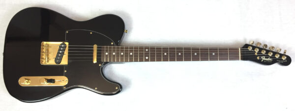 Fender Telecaster Black & Gold 84-87 Vintage Made in Japan