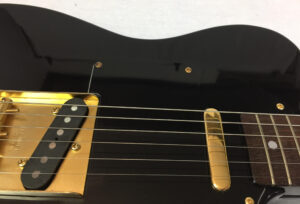 Fender Telecaster Black & Gold 84-87 Vintage Made in Japan