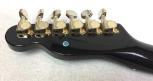 Fender Telecaster Black & Gold 84-87 Vintage Made in Japan