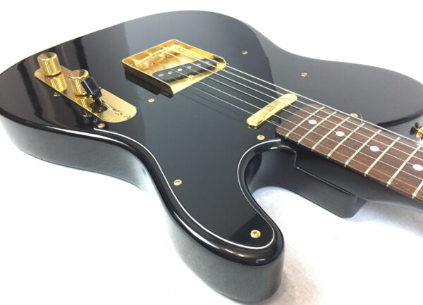 Fender Telecaster Black & Gold 84-87 Vintage Made in Japan