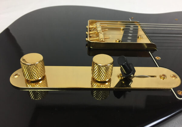 Fender Telecaster Black & Gold 84-87 Vintage Made in Japan