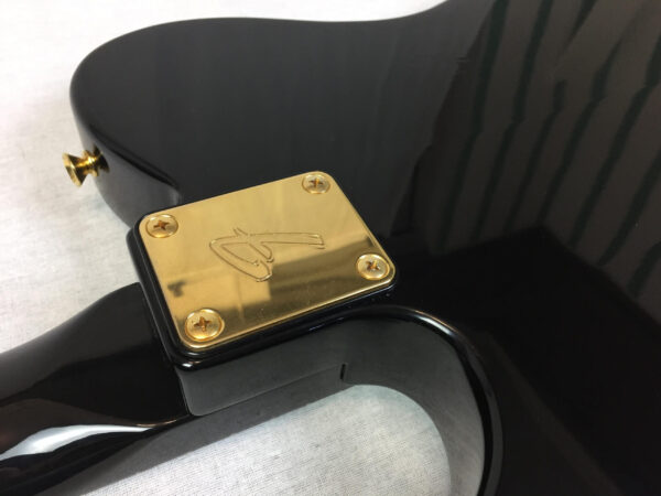 Fender Telecaster Black & Gold 84-87 Vintage Made in Japan