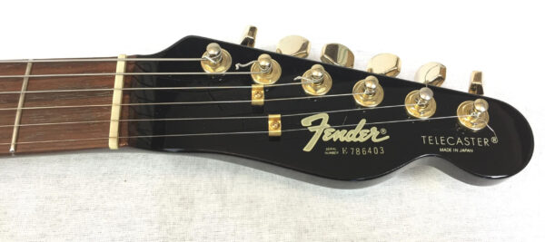 Fender Telecaster Black & Gold 84-87 Vintage Made in Japan