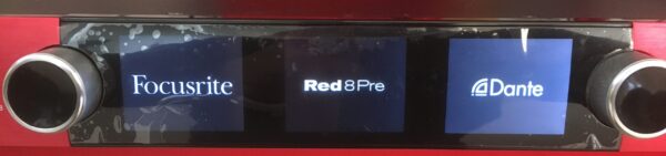 Focusrite Red 8 Pre Dante Thunderbolt