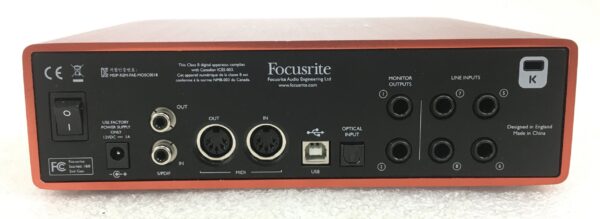 Focusrite Scarlett 18i8 2gen