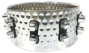 Fusto metallo rullante 14 X 6,5 con blocchetti