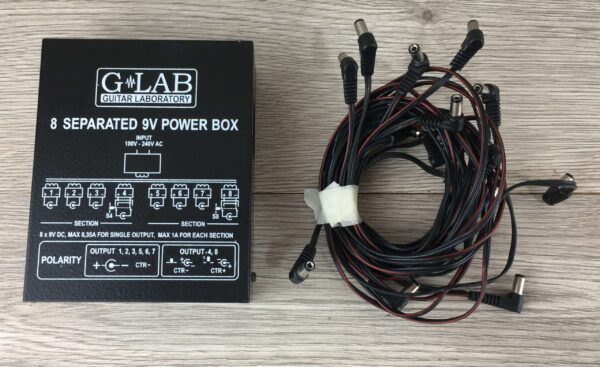 G-Lab PB-1 8 separated 9v power box