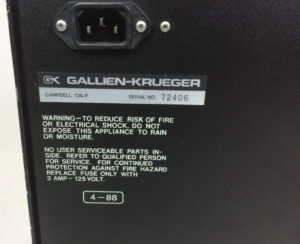 Gallien & Krueger 200 MB Combo made in USA