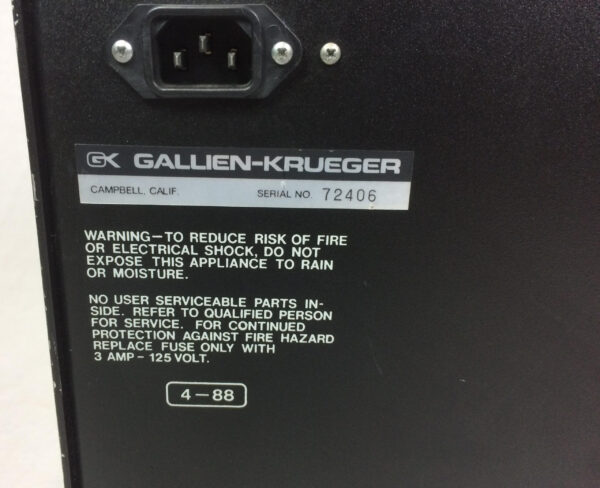 Gallien & Krueger 200 MB Combo made in USA