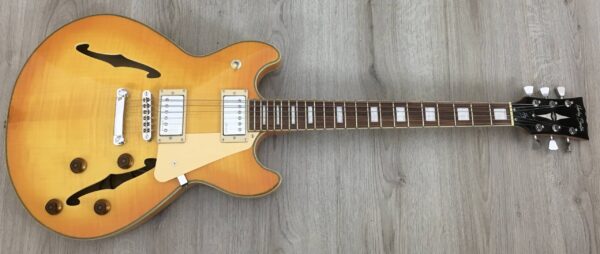 Harley Benton HB-35Plus Lemon + Hard Case