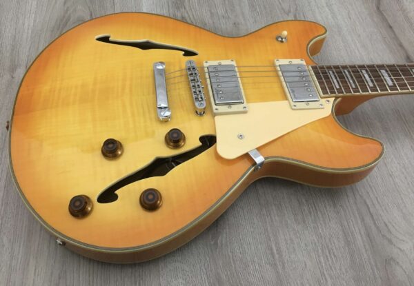 Harley Benton HB-35Plus Lemon + Hard Case