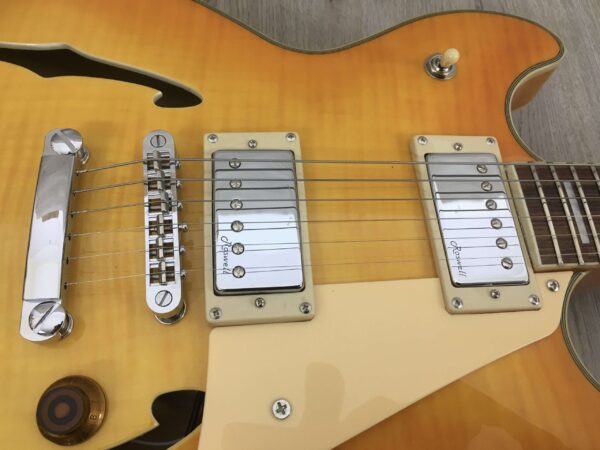 Harley Benton HB-35Plus Lemon + Hard Case