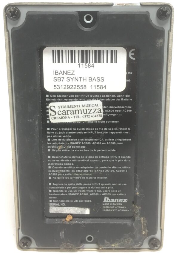 Ibanez SB7 Bass Synthesizer