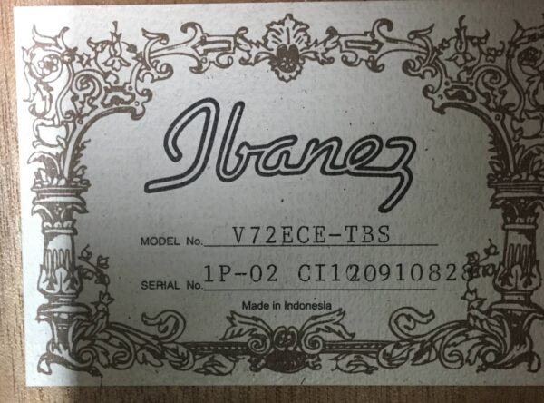 Ibanez V72ECE-TBS