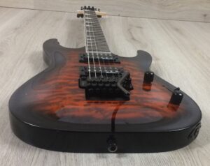 Jackson Dinky JS32Q Arch Top Dark Sunburst