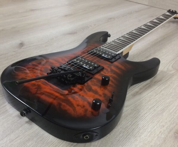 Jackson Dinky JS32Q Arch Top Dark Sunburst
