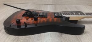 Jackson Dinky JS32Q Arch Top Dark Sunburst