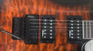 Jackson Dinky JS32Q Arch Top Dark Sunburst