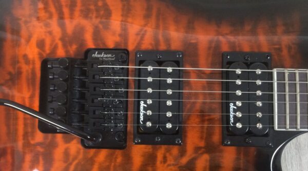 Jackson Dinky JS32Q Arch Top Dark Sunburst