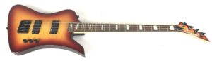 Jackson JS2 Kelly Bird Bass Burnt Cherry Sunburst