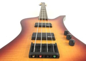 Jackson JS2 Kelly Bird Bass Burnt Cherry Sunburst