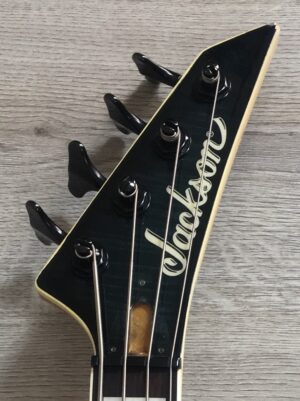 jackson  JS3 Kelly Bird IV Transparent Blue Burst