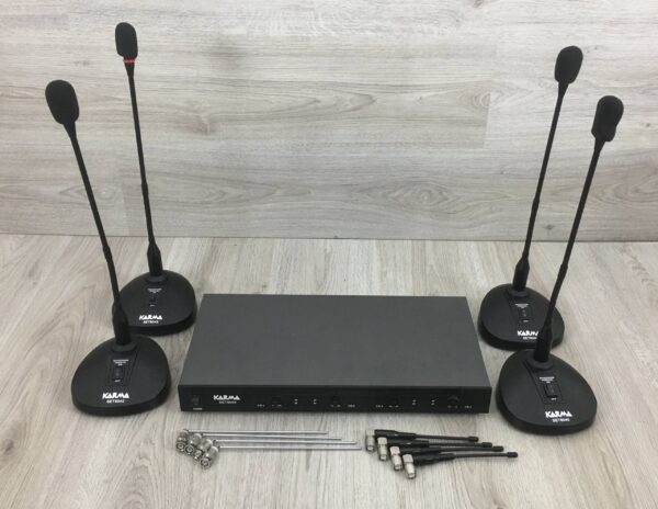 Karma 8040 SET radio microfoni da tavolo