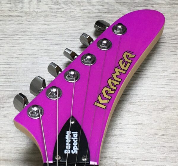 Kramer Baretta Special Maple Freatboard Purple + EMG Bonecrusher