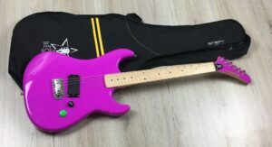 Kramer Baretta Special Maple Freatboard Purple + EMG Bonecrusher