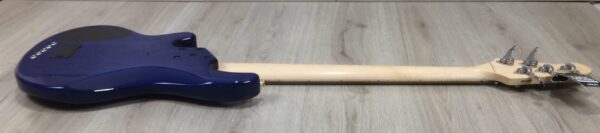 Lakland Skyline 55-02 Deluxe Trans Blue + custodia mono