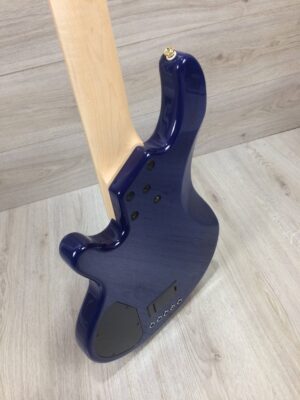 Lakland Skyline 55-02 Deluxe Trans Blue + custodia mono