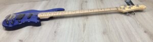 Lakland Skyline 55-02 Deluxe Trans Blue + custodia mono