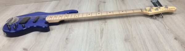 Lakland Skyline 55-02 Deluxe Trans Blue + custodia mono