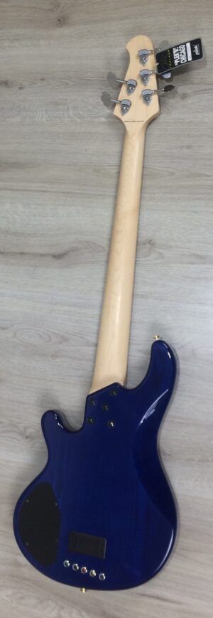 Lakland Skyline 55-02 Deluxe Trans Blue + custodia mono