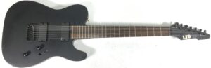 LTD TE-407 Black 7 Corde EMG