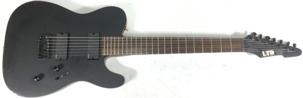 LTD TE-407 Black 7 Corde EMG