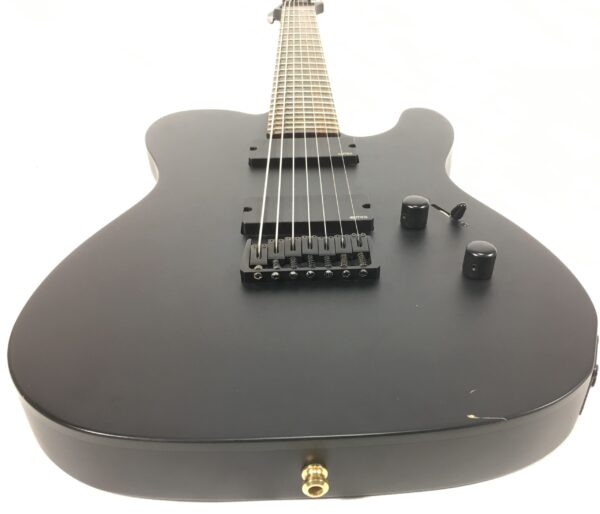 LTD TE-407 Black 7 Corde EMG
